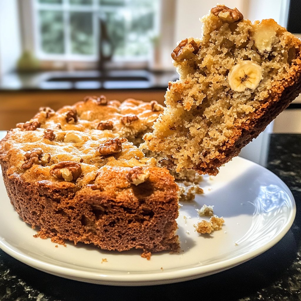 Einfaches Bananenbrot