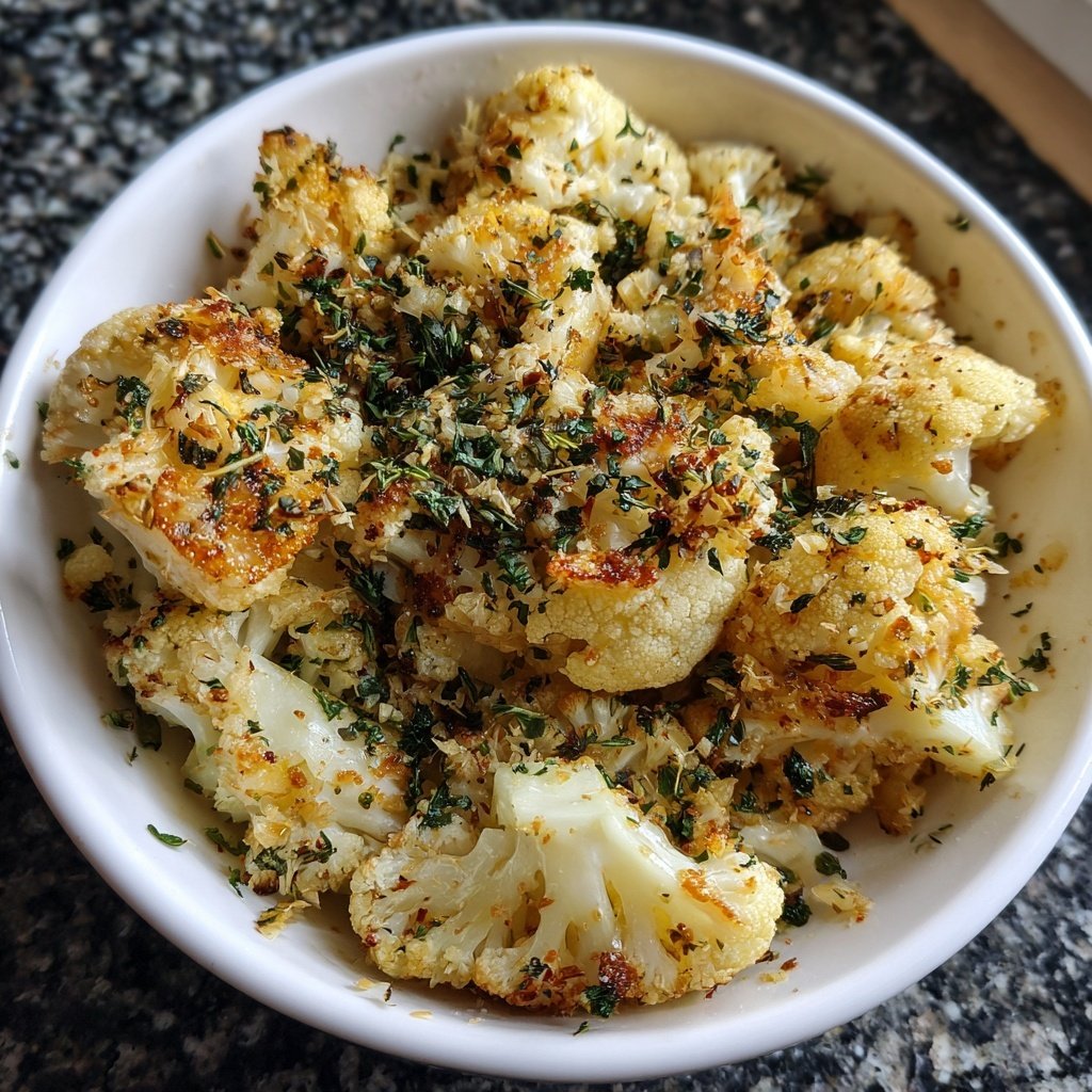 Blumenkohl mit Kräutern