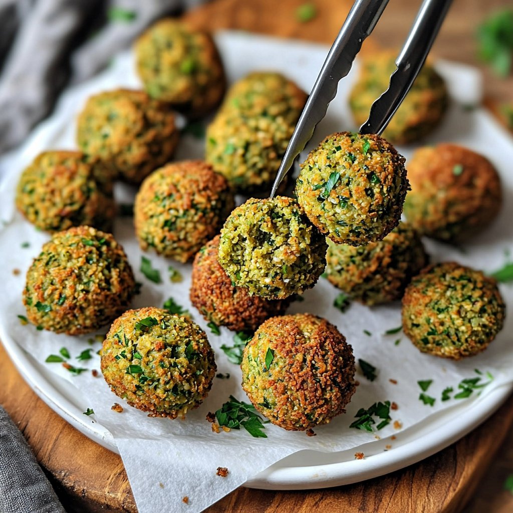 Falafel mit Petersilie