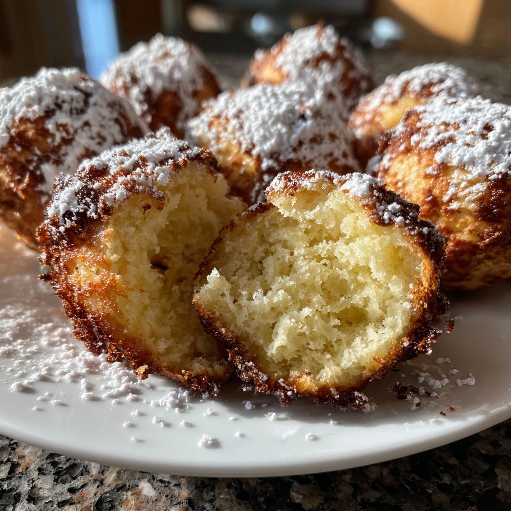 Quarkbällchen luftig