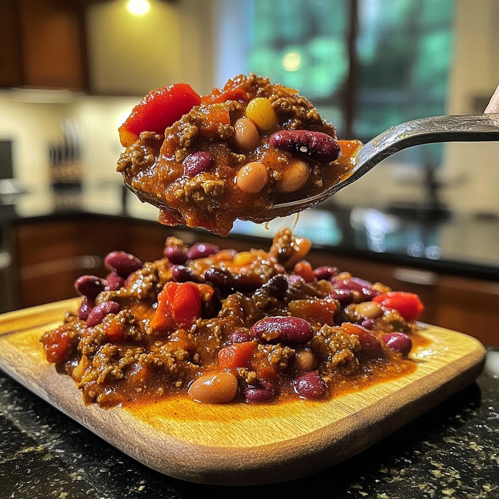 Chili sin Carne mit Tomaten