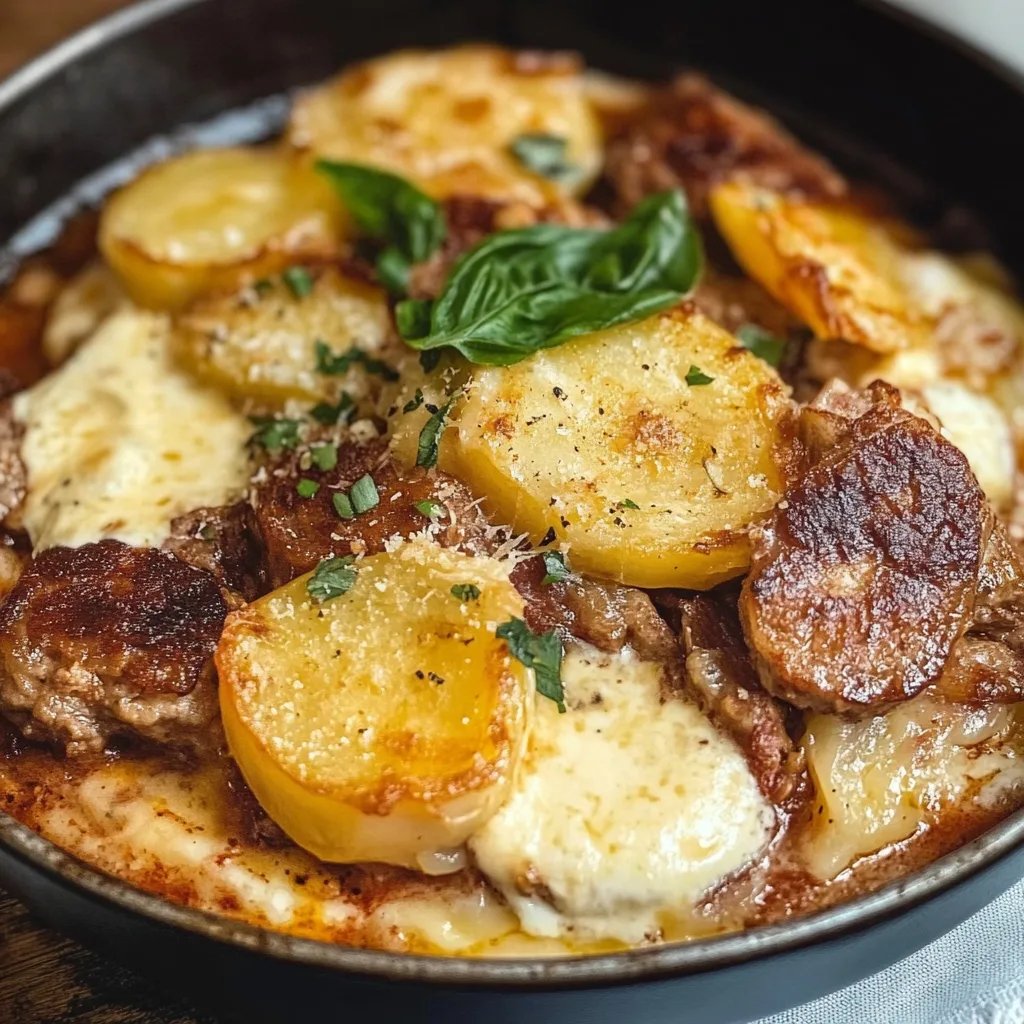 Kartoffel-Hackfleisch Auflauf