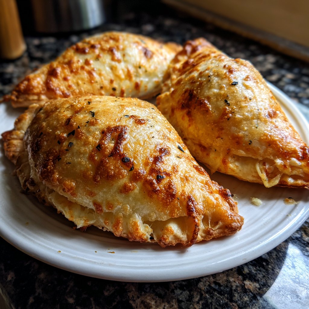 Blätterteig-Herzen mit Käse