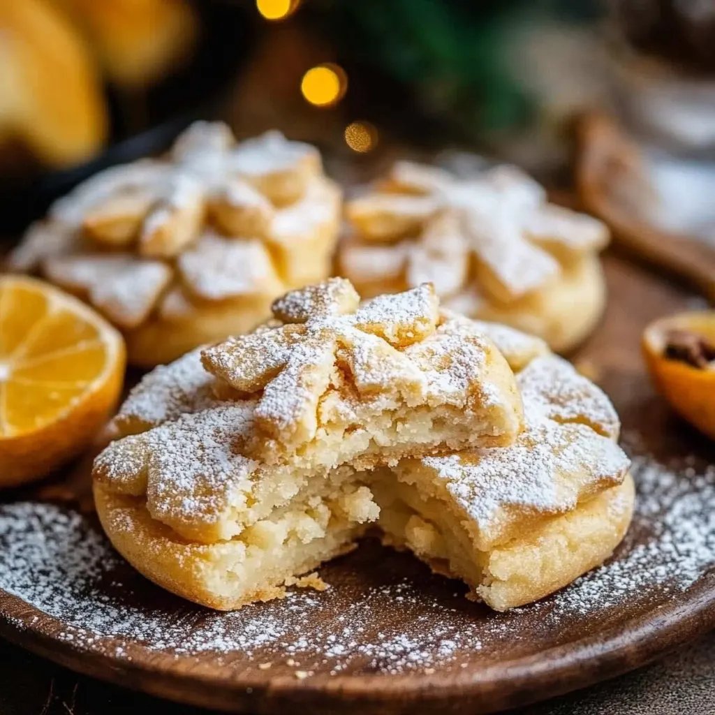 Saftige Marzipan Plätzchen
