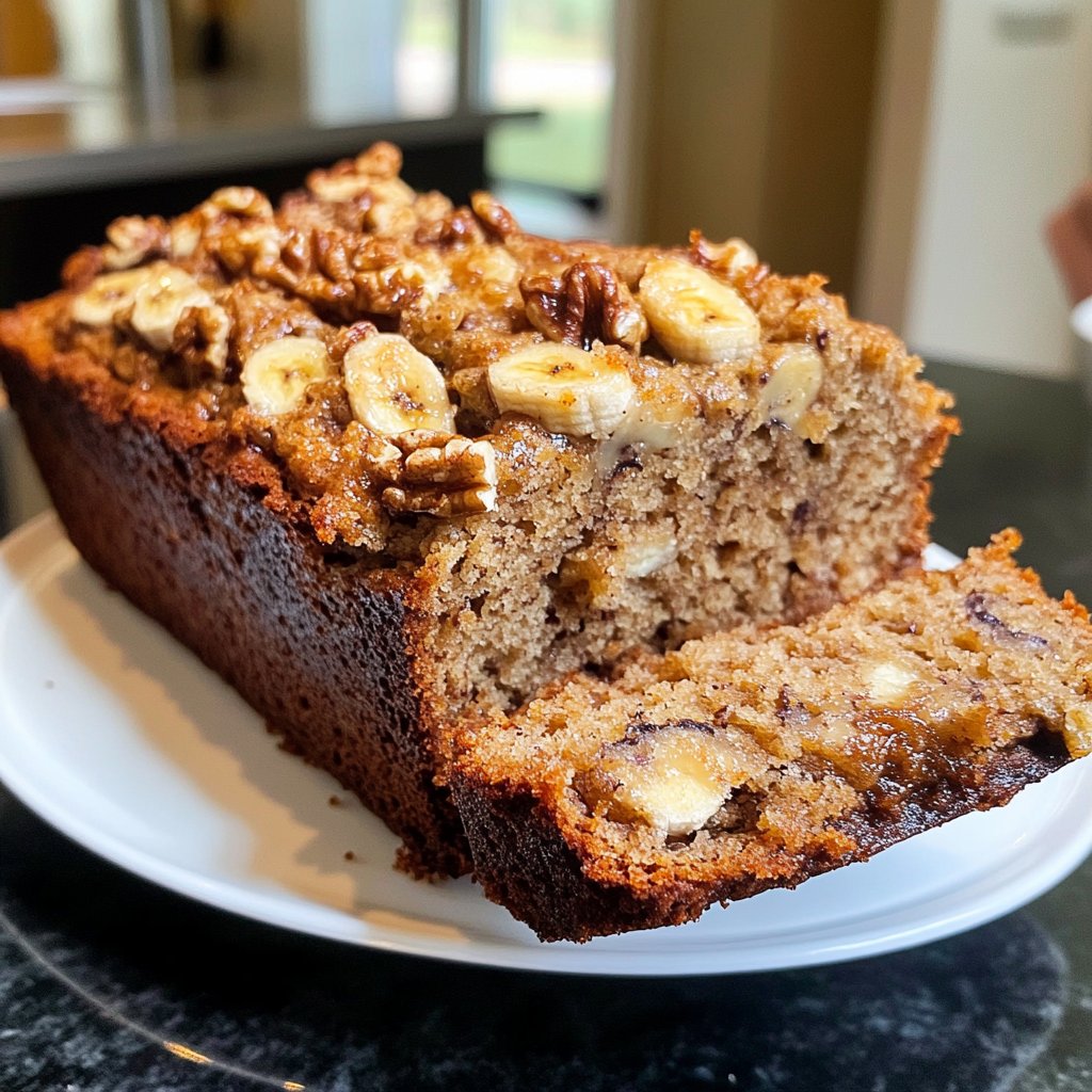 Saftiges Bananenbrot