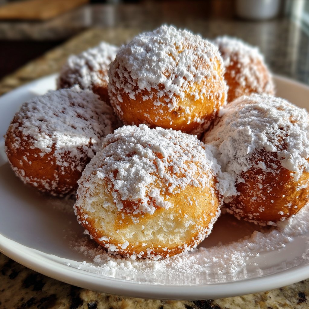 Quarkbällchen fluffig und leicht