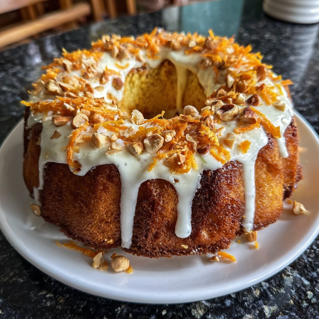 Karottenkuchen Mit Haselnüssen