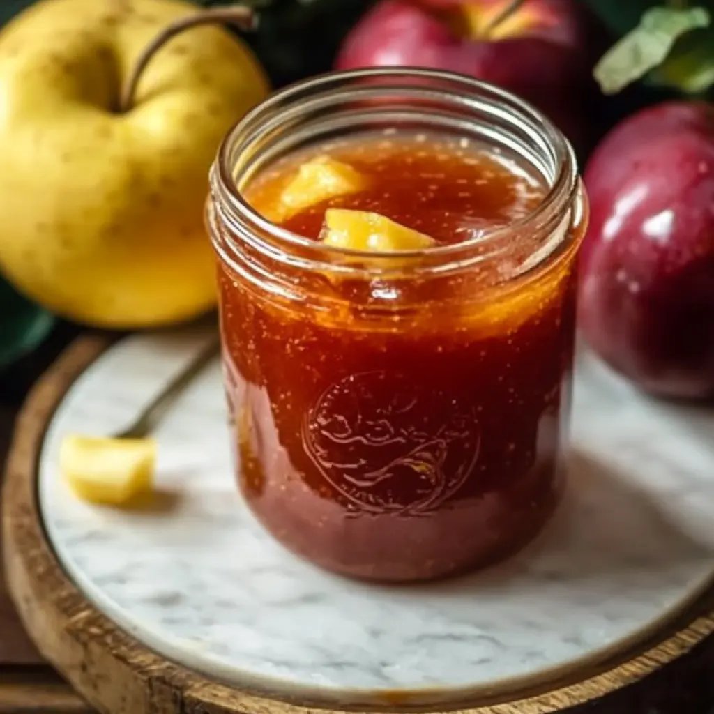 Apfel-Pflaumen-Marmelade mit Zimt