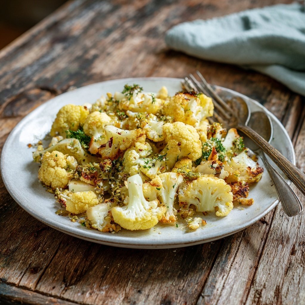 Blumenkohl Pfanne Mit Kreuzkümmel