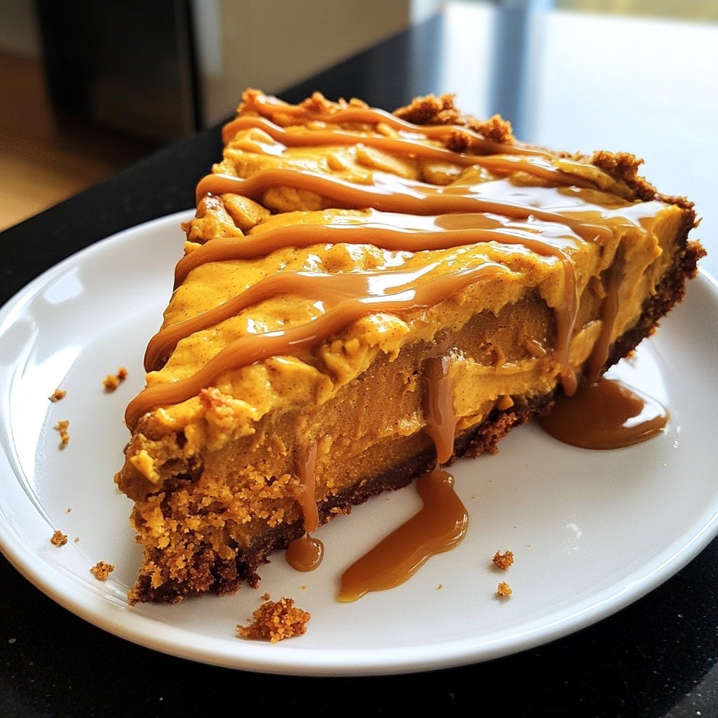 Ultimativer Kürbis-Karamell-Käsekuchen