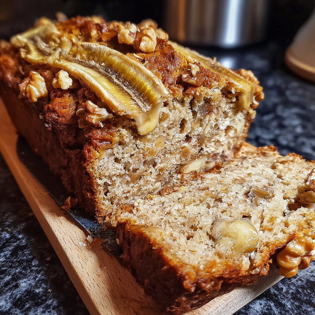 Bananenbrot ohne Zucker