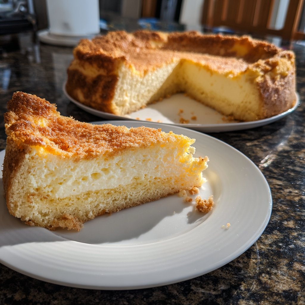 Käsekuchen klassisch gebacken