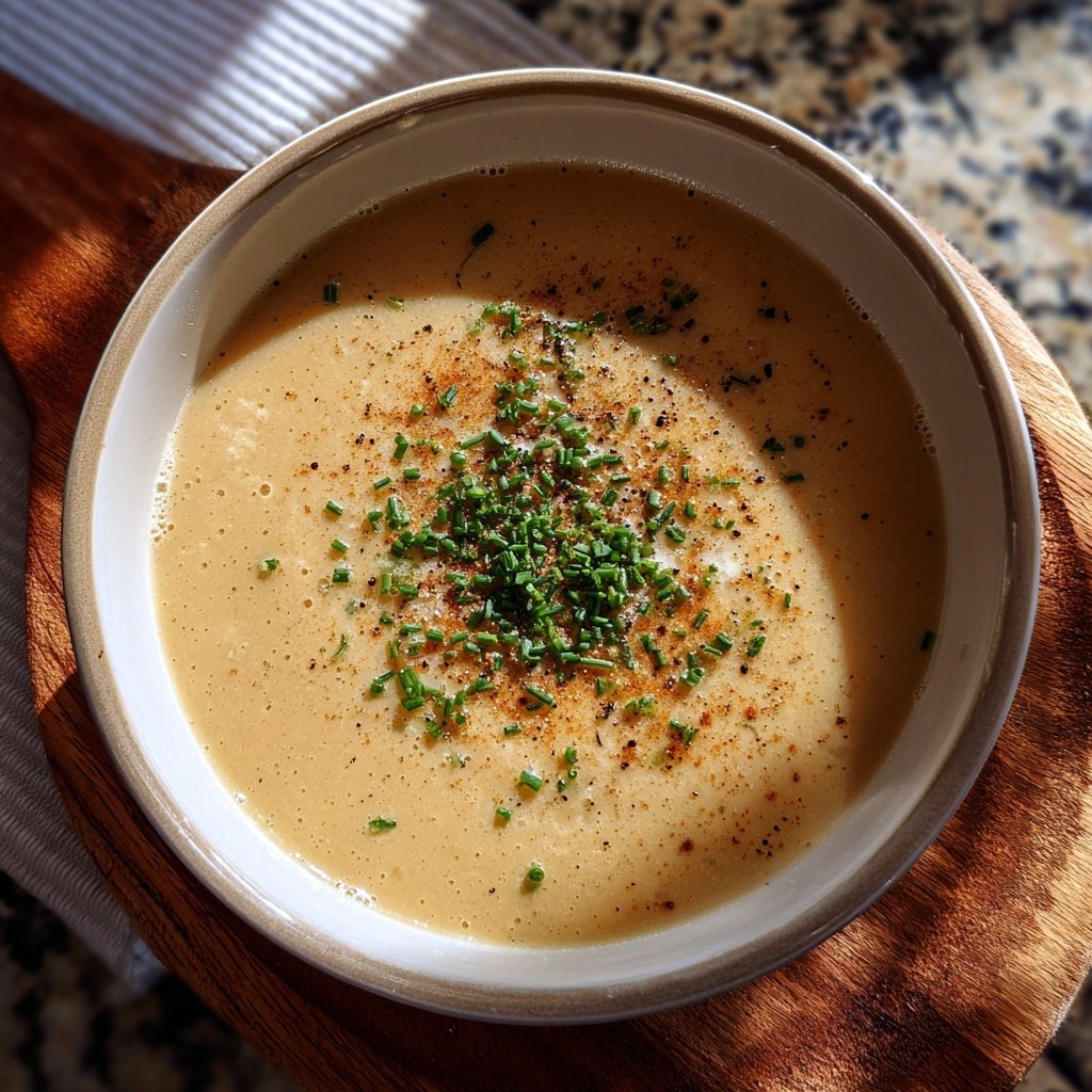 Blumenkohlsuppe mit Muskat