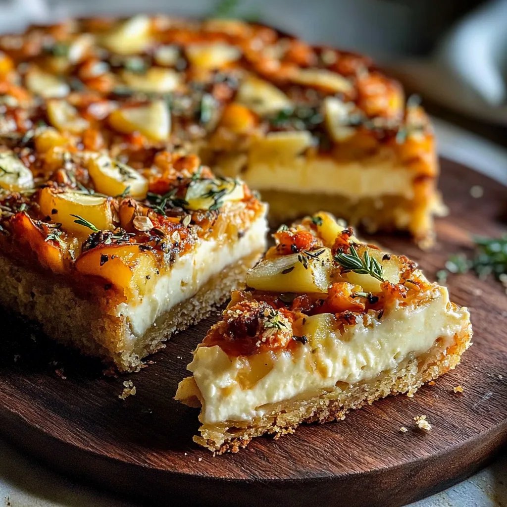 Gesunder Gemüsekuchen mit Käse